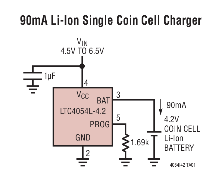 LTC4054L-4.2Ӧͼһ